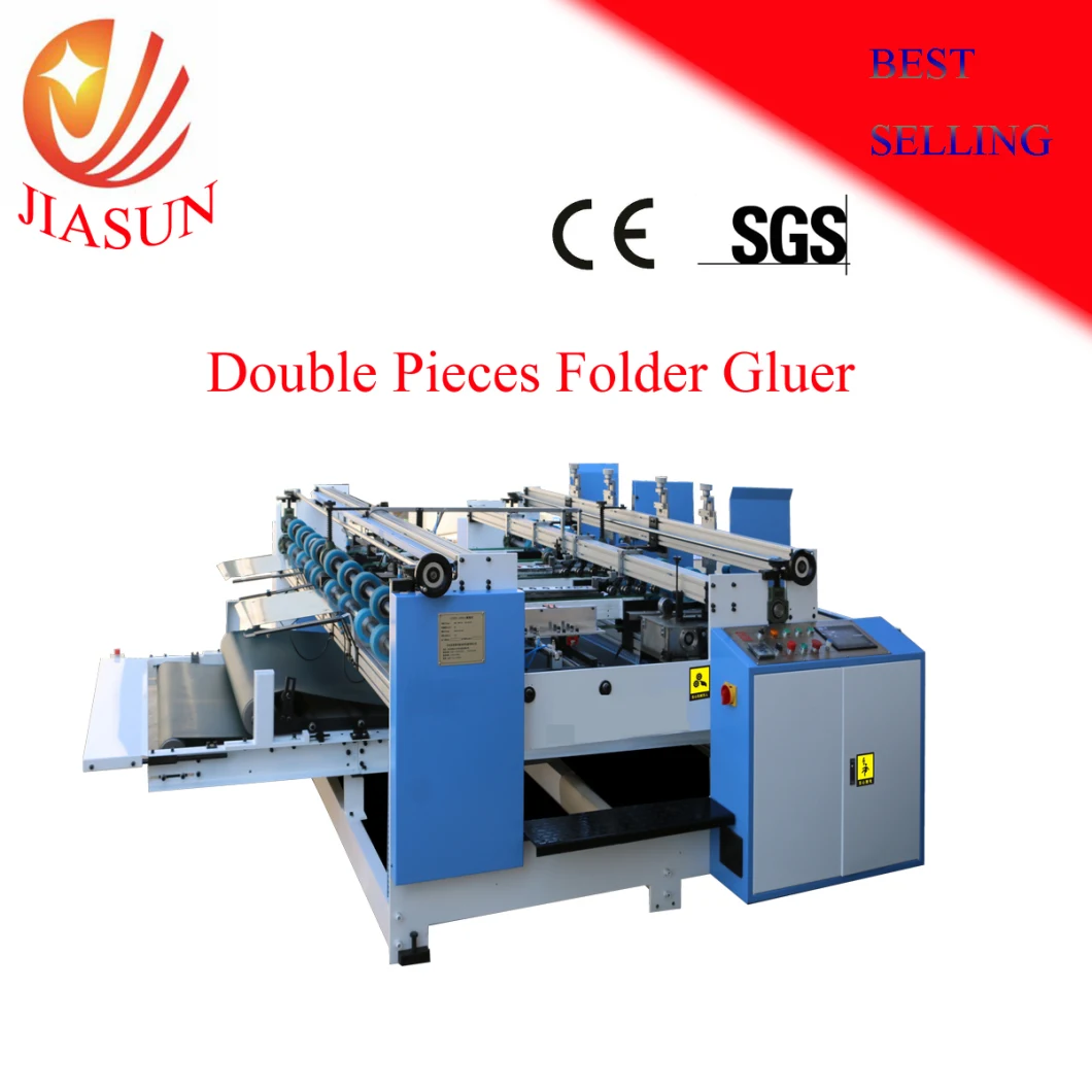 Double Pieces Manual Type Carton Box Folder Gluer From China