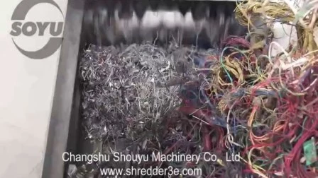 Machine de recyclage de fil de cuivre de déchets/Machine de dénudage de fil/Machine à dénuder de câble/Ligne de recyclage de fil de cuivre de ferraille/Concasseur de câble/Machine de broyeur de fil de cuivre